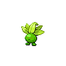 Oddish — mały pikselowy sprite w wariancie shiny