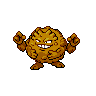 Graveler — mały pikselowy sprite w wariancie shiny
