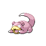 Slowpoke — mały pikselowy sprite w wariancie shiny