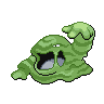Muk — mały pikselowy sprite w wariancie shiny