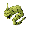 Onix — mały pikselowy sprite w wariancie shiny