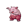 Drowzee — mały pikselowy sprite w wariancie shiny
