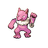 Hypno — mały pikselowy sprite w wariancie shiny
