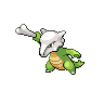 Marowak — mały pikselowy sprite w wariancie shiny