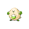 Chansey — mały pikselowy sprite w wariancie shiny