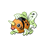 Seaking — mały pikselowy sprite w wariancie shiny