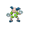 Mr. Mime — mały pikselowy sprite w wariancie shiny