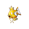Magikarp — mały pikselowy sprite w wariancie shiny
