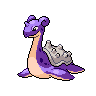 Lapras — mały pikselowy sprite w wariancie shiny