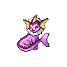 Vaporeon — mały pikselowy sprite w wariancie shiny