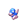 Porygon — mały pikselowy sprite w wariancie shiny