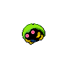 Kabuto — mały pikselowy sprite w wariancie shiny