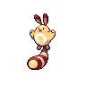 Sentret — mały pikselowy sprite w wariancie shiny