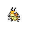 Ledyba — mały pikselowy sprite w wariancie shiny