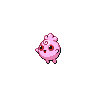 Igglybuff — mały pikselowy sprite w wariancie shiny