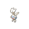 Togetic — mały pikselowy sprite w wariancie shiny