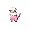 Flaaffy — mały pikselowy sprite w wariancie shiny