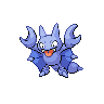 Gligar — mały pikselowy sprite w wariancie shiny