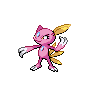 Sneasel — mały pikselowy sprite w wariancie shiny