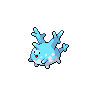 Corsola — mały pikselowy sprite w wariancie shiny