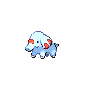 Phanpy — mały pikselowy sprite w wariancie shiny