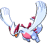 Lugia — mały pikselowy sprite w wariancie shiny