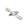 Wingull — mały pikselowy sprite w wariancie shiny