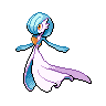 Gardevoir — mały pikselowy sprite w wariancie shiny