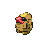 Nosepass — mały pikselowy sprite w wariancie shiny