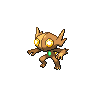 Sableye — mały pikselowy sprite w wariancie shiny
