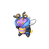 Volbeat — mały pikselowy sprite w wariancie shiny