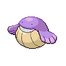 Wailmer — mały pikselowy sprite w wariancie shiny