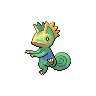 Kecleon — mały pikselowy sprite w wariancie shiny