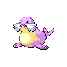 Sealeo — mały pikselowy sprite w wariancie shiny