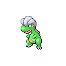 Bagon — mały pikselowy sprite w wariancie shiny