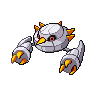 Metang — mały pikselowy sprite w wariancie shiny