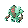Registeel — mały pikselowy sprite w wariancie shiny