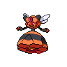 Vespiquen — mały pikselowy sprite w wariancie shiny