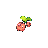 Cherubi — mały pikselowy sprite w wariancie shiny