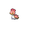 Shellos — mały pikselowy sprite w wariancie shiny