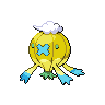 Drifblim — mały pikselowy sprite w wariancie shiny