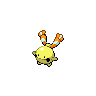 Chingling — mały pikselowy sprite w wariancie shiny