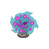Spiritomb — mały pikselowy sprite w wariancie shiny