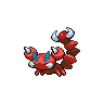 Skorupi — mały pikselowy sprite w wariancie shiny