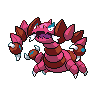 Drapion — mały pikselowy sprite w wariancie shiny