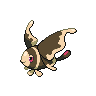 Lumineon — mały pikselowy sprite w wariancie shiny