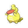 Lickilicky — mały pikselowy sprite w wariancie shiny