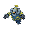 Dusknoir — mały pikselowy sprite w wariancie shiny