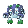 Regigigas — mały pikselowy sprite w wariancie shiny