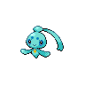Phione — mały pikselowy sprite w wariancie shiny